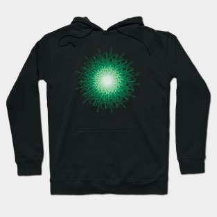 Green riddle Hoodie